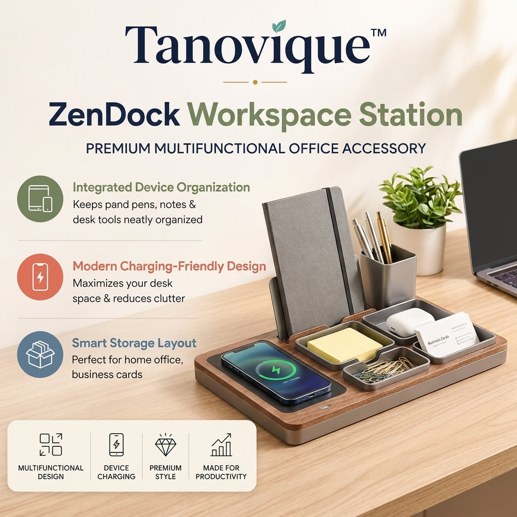 Tanovique™ ZenDock Wireless Workspace Station
